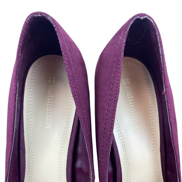 Naturalizer Merlot Fringe Womens Pumps 9.5M - Picture 7 of 11